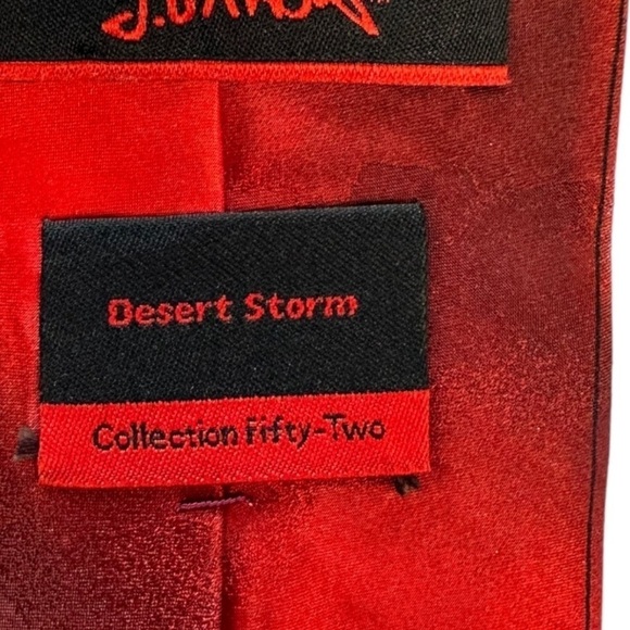 J. Garcia Very Popular Desert Storm Collection 52 Red and Black Color - Picture 8 of 8